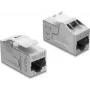 Delock 91122 Keystone modulio sujungėjas RJ45 lizdas–RJ45 lizdas, Cat.6A, ekranuotas