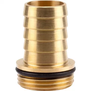 GARDENA 7251-20 Žalvarinė jungtis su G 1 inch sriegiu ir 25 mm žarnos jungtimi