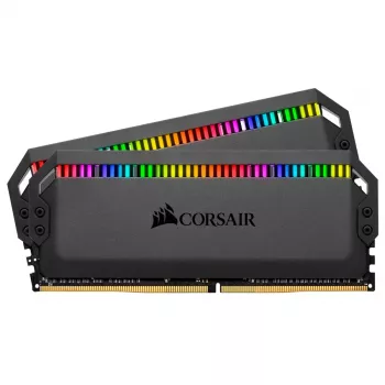 DIMM 16 GB DDR4-3200 2x 8 GB dual kit optimised for AMD black Dominator Platinum RGB INTEL XMP