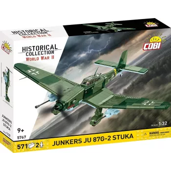 Konstruktorius Cobi Blocks Junkers JU 87G-2 Stuka 571 dalių modelio rinkinys
