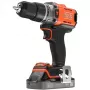 Belaidis smūginis gręžtuvas Black & Decker BCD383D1XC 18V 2Ah akumuliatoriaus rinkinys