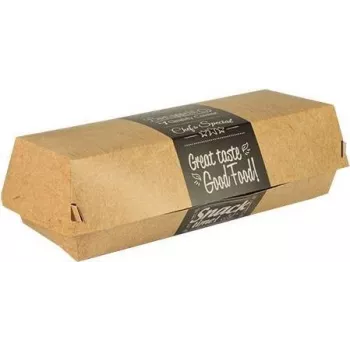 Papstar 86635 Vienkartinis maisto indas kartoninis smėlio spalvos (86635)
