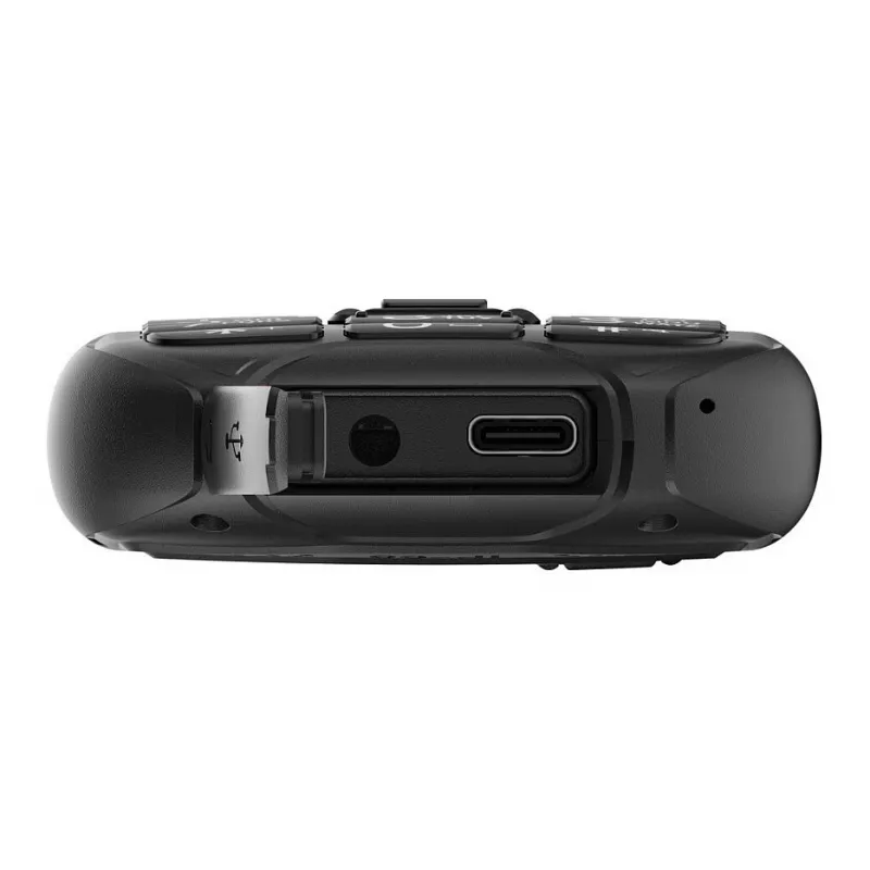GIGASET GLX 8 ACTIVE juodas 6,1 cm 2,4 colio ekranas Push-to-talk funkcija 2500 mAh baterija IP68 2 MP kamera Dual-SIM Bluetooth