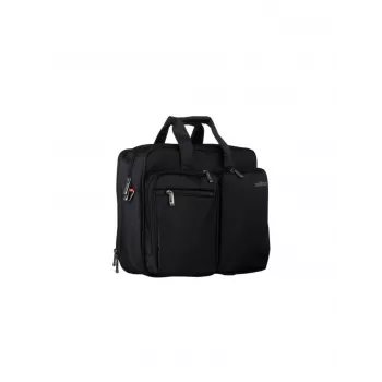 Addison Preston 15 nešiojamojo kompiuterio dėklas 39,6 cm (15,6 inch) Toploader juodos spalvos