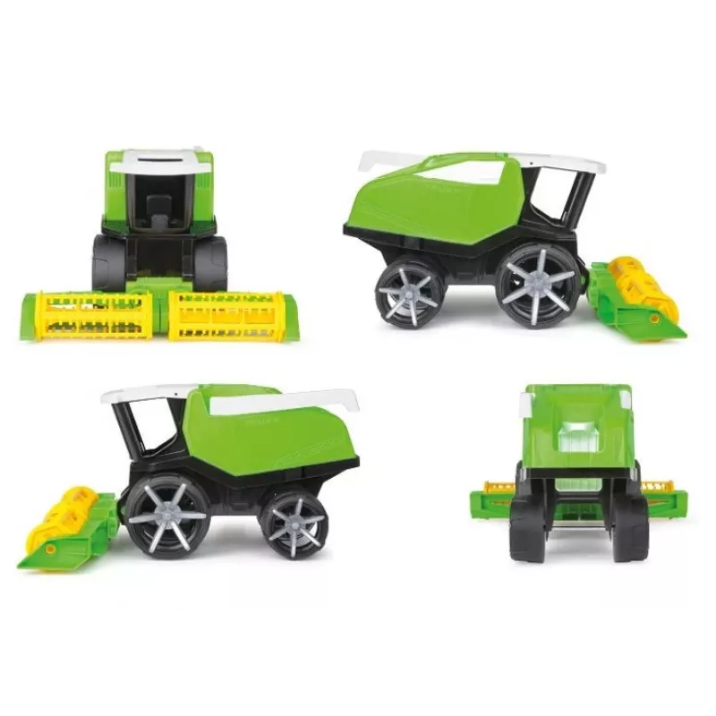 Žaislinis kombainas Lena Truxx2 modelis 04516 – dėžėje supakuota mechaninė transporto priemonė
