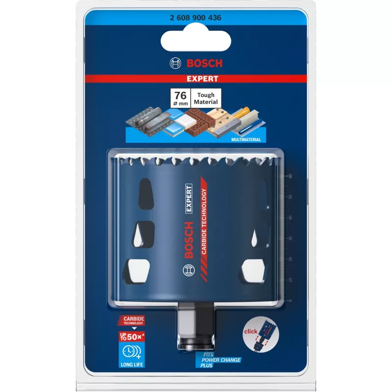 Bosch 2 608 900 436 pjūklo antgalis skylėms pjauti 1 vnt
