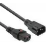 ACT maitinimo laidas su fiksavimu C13 IEC Lock C14 juodas 3 m PC1022 230V 10A