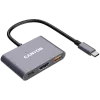 Canyon DS-4 USB Type-C centrinė stotelė 10000 Mbit/s HDMI USB 3.2 Gen 2
