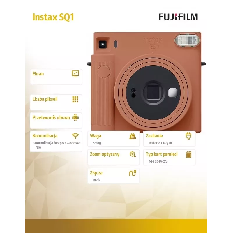 Fujifilm Instax Square SQ1 62 x 62 mm Oranžinė