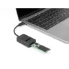 DeLOCK Combo Converter M.2 NVMe PCIe SATA SSD į USB Type-C 10 Gbps
