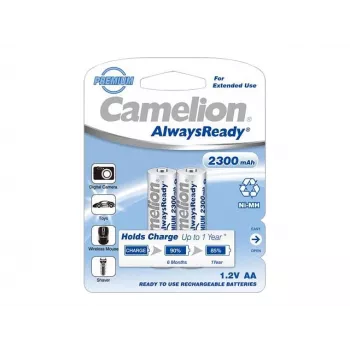 Įkraunama baterija Camelion NH-AA2300ARBP2, AA, NiMH, 2300 mAh, 2 vnt.