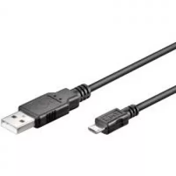 USB laidas Goobay 95736 0,15 m USB A Micro-USB B juodas