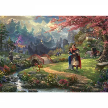 Thomas Kinkade Studios: Disney – Mulan, Dėlionė 1000 dalių