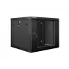 Sieninis stovas LANBERG 9U 19 colių WF01-6609-10B, 600×600×507 mm, 60 kg, IP20, juodas