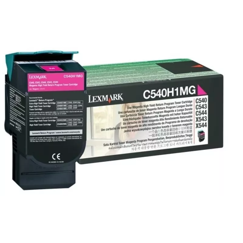 Originalus Lexmark C540H1MG dažų kasetė (magenta), skirta C540, C543, C544, C546, X543, X544, X546, X548