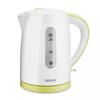Elektrinis virdulys Zelmer 1.7 L 2200 W Baltas Geltonas