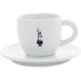 Bialetti Y0TZ099 kapučino puodelis su lėkštute, 240 ml, balta