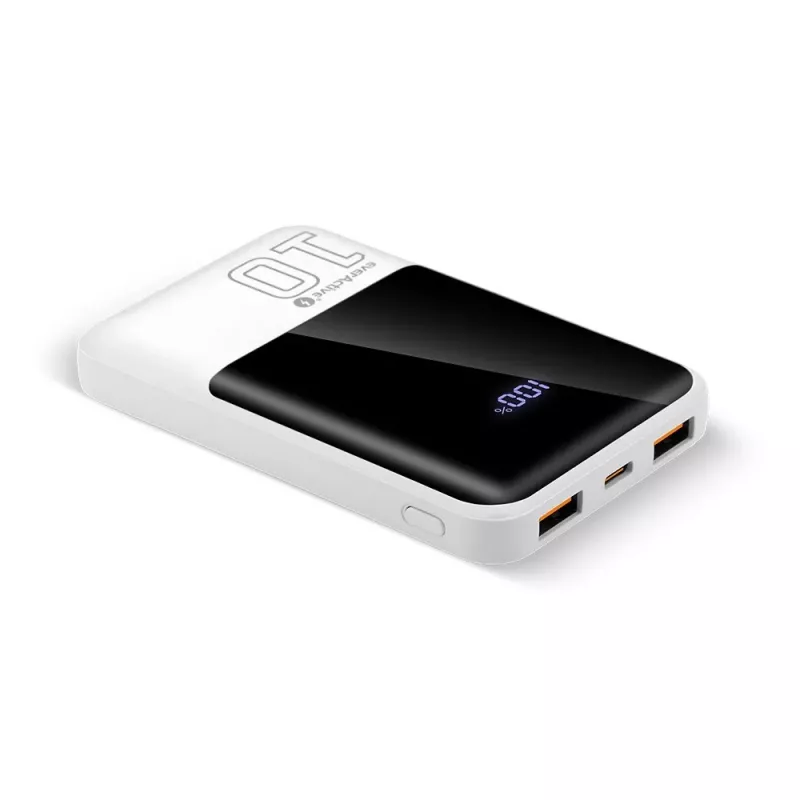 Powerbank everActive EB-10Q 10 000 mAh, 2× USB išėjimai, 22,5W QC4.0