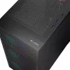 Korpusas Logic DART PRO ARGB MIDI USB-C Juodas