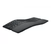 Logitech Ergo K860 for Business belaidė klaviatūra RF Wireless + Bluetooth Šveicariška grafito spalva (920-010347)