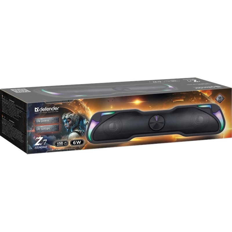 Defender Bluetooth Soundbar Z7 6W LED USB