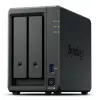 NAS Synology DiskStation DS725+ 2 lizdai Ryzen R1600 4GB DDR4 ECC, 2.5GbE, 2x M.2, RAID palaikymas, 0TB, Juoda