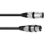 Garso kabelis XLR 3-pin Omnitronic 3022050N 5m Juodas