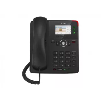 Snom D717 IP stalinis telefonas Juodas 3 linijos TFT ekranas