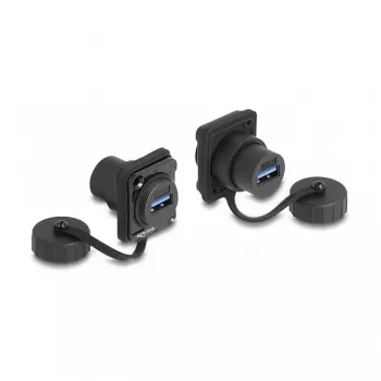 DeLOCK D tipo modulis USB 3.2 Gen 1 Type-A lizdas-lizdas IP67