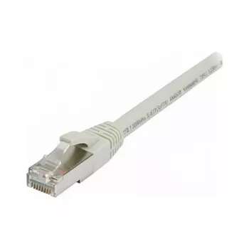Synergy21 Patch Cable RJ45, CAT8.1 2000 MHz, 0,25 m, pilka, S-STP (S/FTP), TPE/LSZH (SuperFlex), AWG26