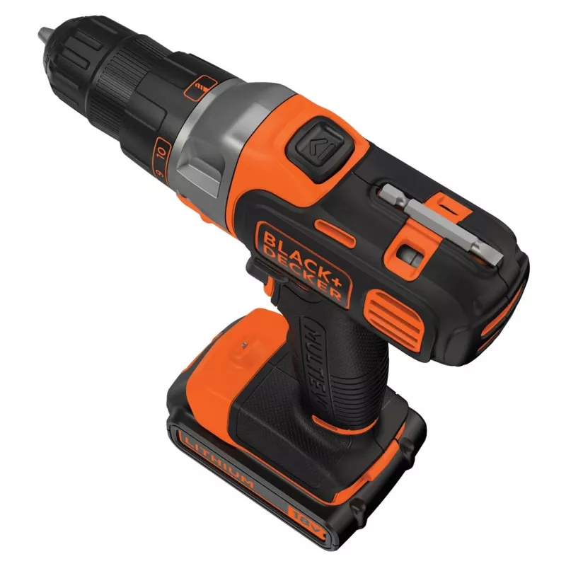 Osciliacinis daugiafunkcis įrankis Black & Decker MT218K-QW, juodas/oranžinis, 8500 OPM