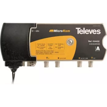 Televes BK stiprintuvas KVE3035RK85 30/35dB, m.RK 5-85MHz, 28dB, 1 vnt.