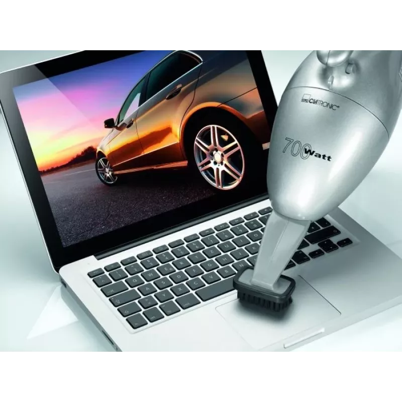 Clatronic HS 2631 rankinis dulkių siurblys pilkas, su dulkių maišeliu