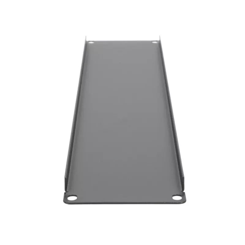 Extralink Front Blank Panel 2U 19 colių juodas plieninis aklinis skydas
