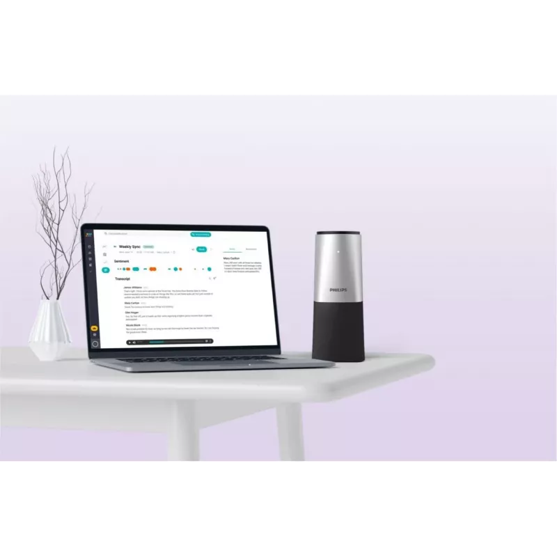 Philips PSE0540 Bluetooth konferencinis garsiakalbis Juoda, Pilka 5.0