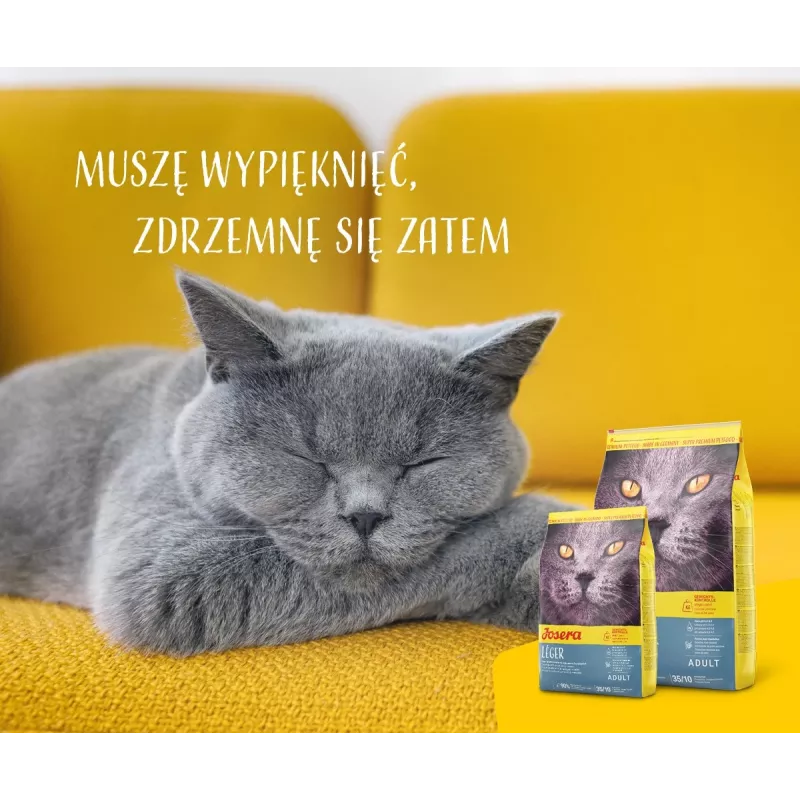 Sausas ėdalas katėms Josera LÉGER 10 kg Suaugę Paukštiena