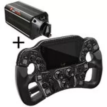 Asetek SimSports Invicta Formula Racing Vairas - juodas + Invicta Wheelbase (27 Nm)