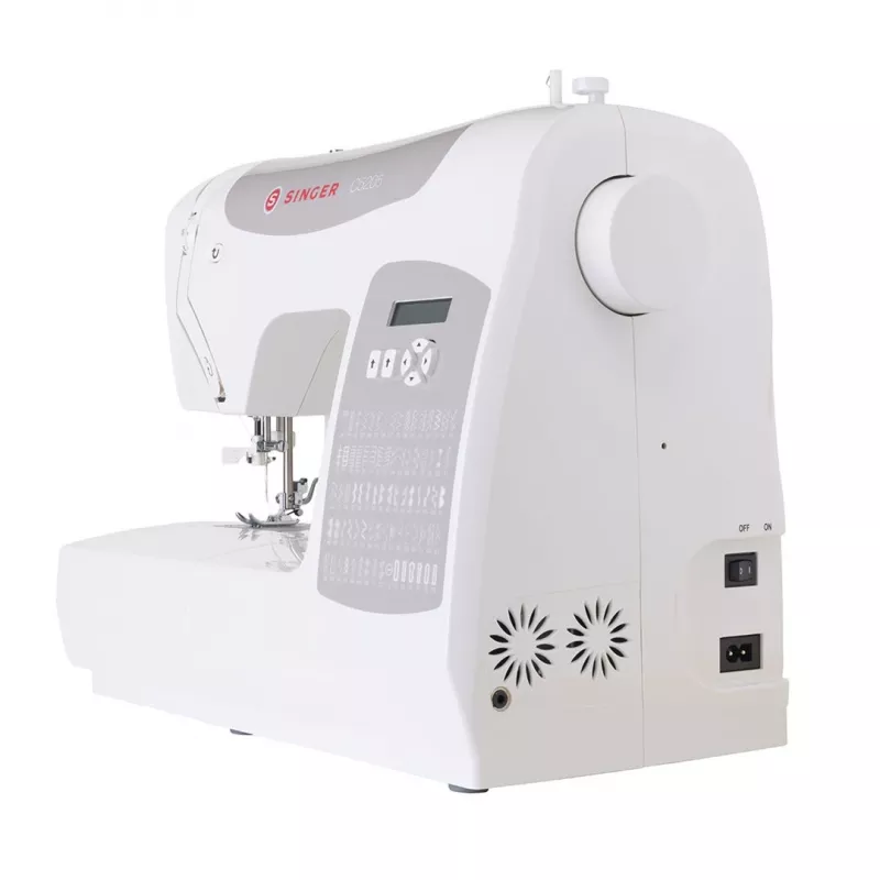 Kompiuterizuota siuvimo mašina SINGER C5205 Electric Grey White 1 Step