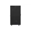 Spintos stovas 19 inch 27U 600x800 mm, perforuotos durelės su LCD ekranu (plokščias paketas)