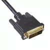 Akyga AK-AV-11 HDMI–DVI-D (24+1) kabelis, 1,8 m, juodas