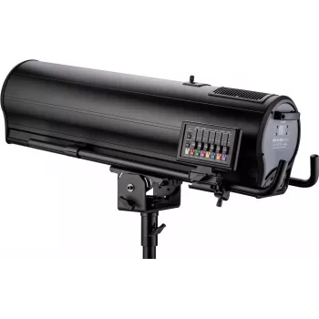 EUROLITE LED SL-1000 MFZ DMX prožektorius su transportiniu dėklu