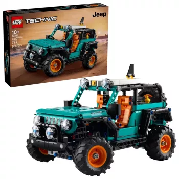 LEGO TECHNIC 42227 Jeep Wrangler Rubicon SUV – Konstrukcinis modelis