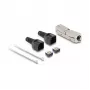 DeLOCK RJ45 mova LSA į LSA Cat.6A beįrankė juoda
