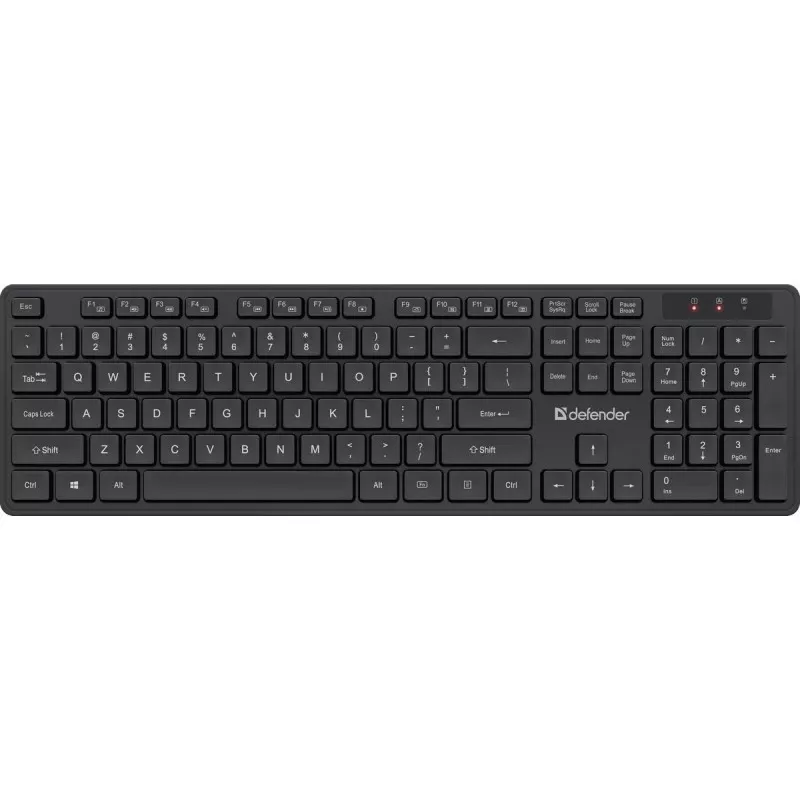 Belaidis klaviatūros ir pelės rinkinys DEFENDER C-993 RF 45996