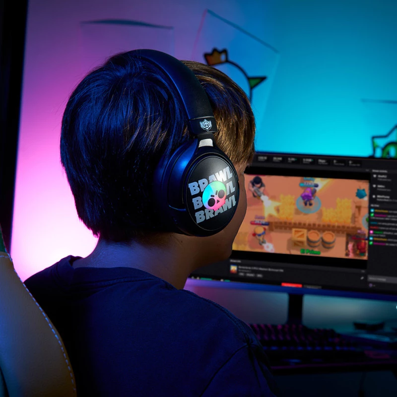Belaidis žaidimų ausinių komplektas Subsonic Brawl Stars Brawl