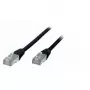 ShiverPeaks Cat5e RJ45-RJ45 7,5 m juodas tinklo kabelis