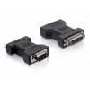 Delock VGA adapteris DVI-I (mot.) į HD-15 VGA (pat.) su varžteliais (65017)