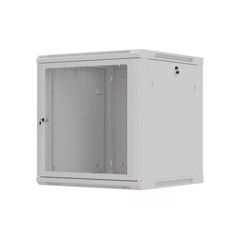 Pakabinamas 19 inch serverio stovas 12U 600x600 pilkas