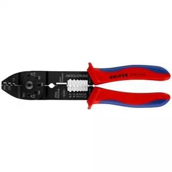Knipex 97 21 215 B Presavimo įrankis Juoda, Mėlyna, Raudona
