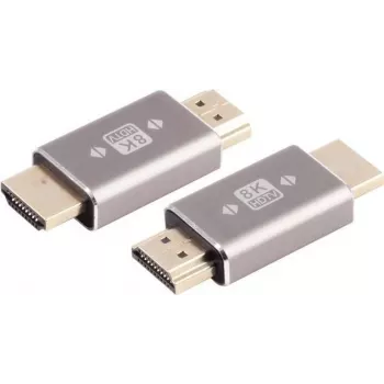 HDMI-A adapteris ShiverPeaks 10-01055 8K metalinis, HDMI pilno dydžio į HDMI pilno dydžio